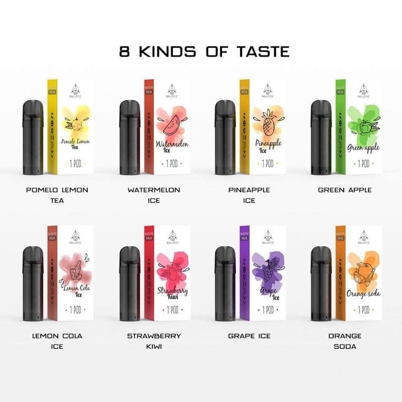 [Ready Stock ] Vape Murah BallisticPro 1200 puffs Disposable Pod