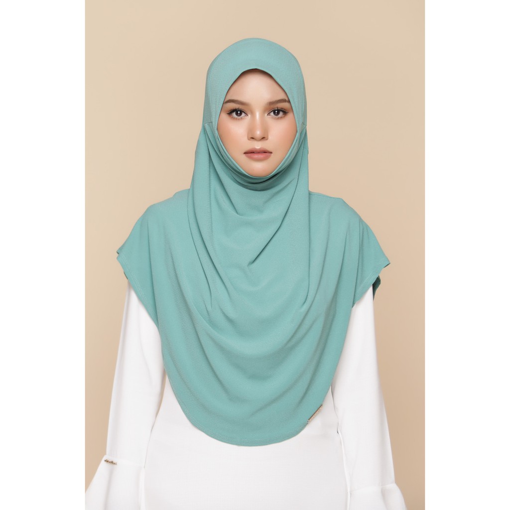 Exclusive Khawla Premium In Dusty Mint Green By Nawwar Design Shopee Malaysia