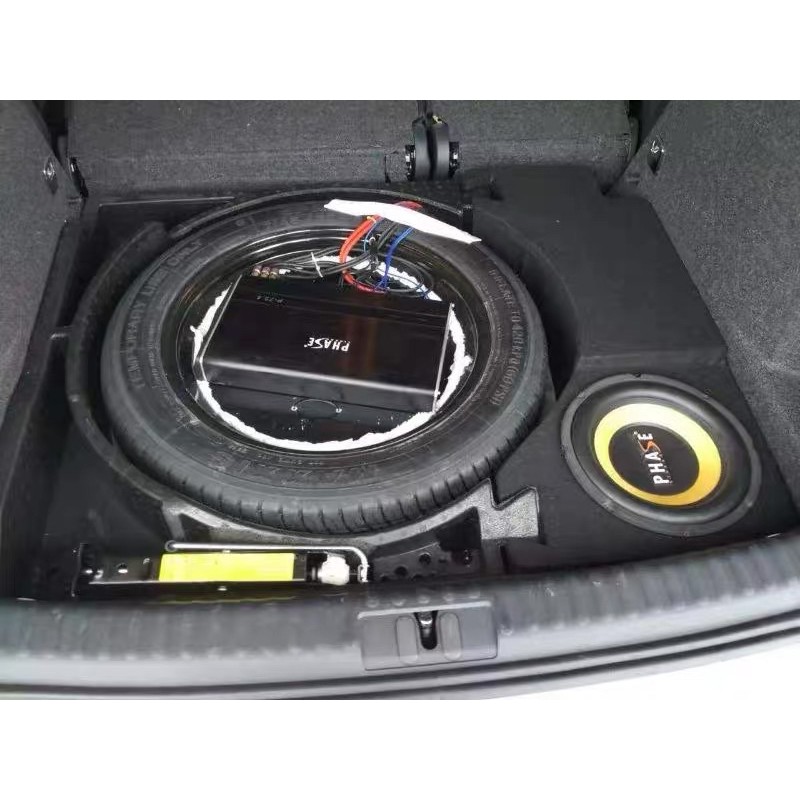 Volkswagen Tiguan MK1 10” Subwoofer with custom box Shopee Malaysia