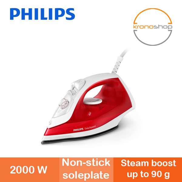 Philips Gc1742 2000w Easyspeed Non Stick Soleplate Steam Iron Gc1742 46 Shopee Malaysia