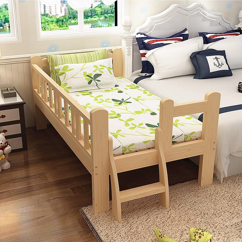 Easel Wooden Baby Cot Attached to Parents Bed with Staircase | Shopee ...