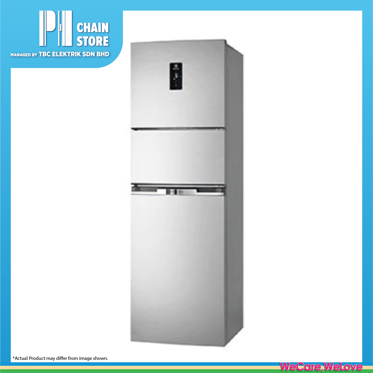 Electrolux Eme3700h A 363l Nutrifresh Inverter Top Mount Multi Door Fridge Refrigerator Courier Service Shopee Malaysia