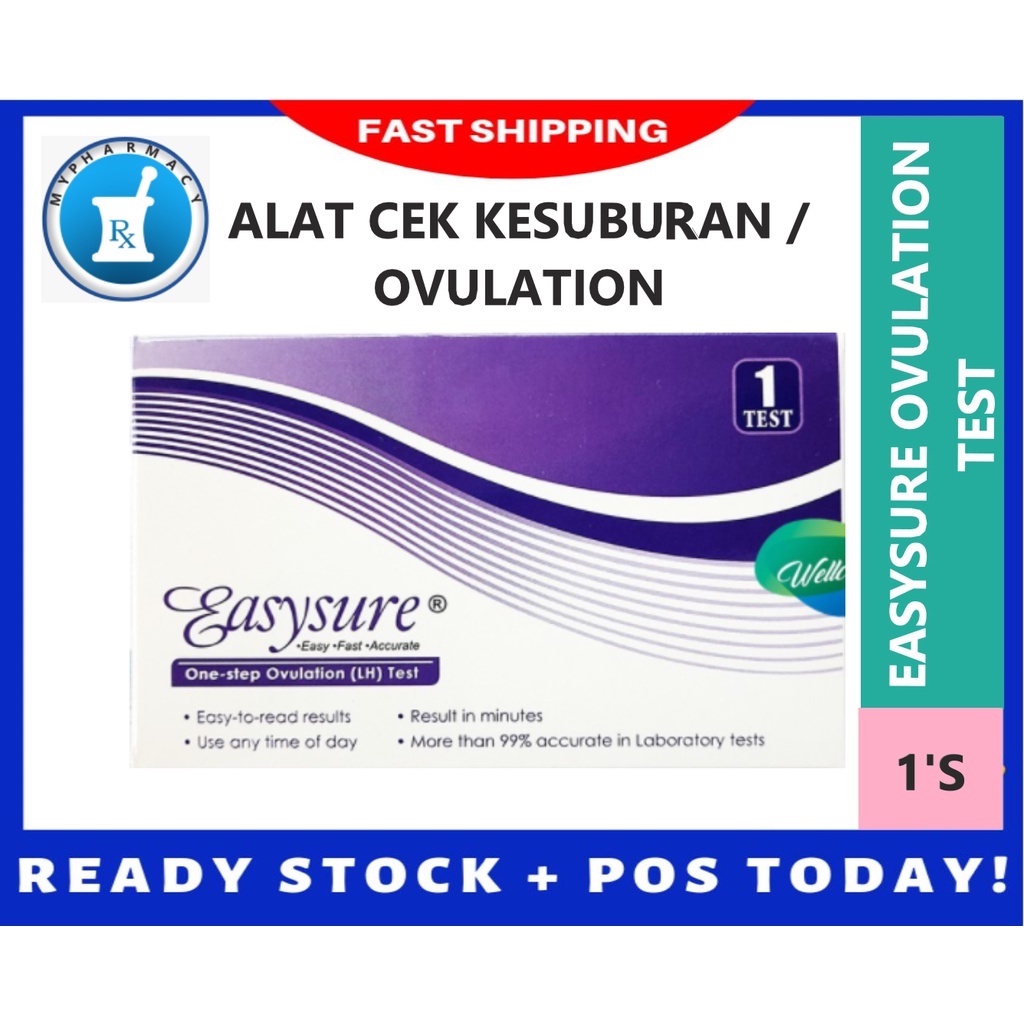 EASYSURE OVULATION TEST KIT [EXP 28.02.2024] CEK KESUBURAN CEK OVULASI