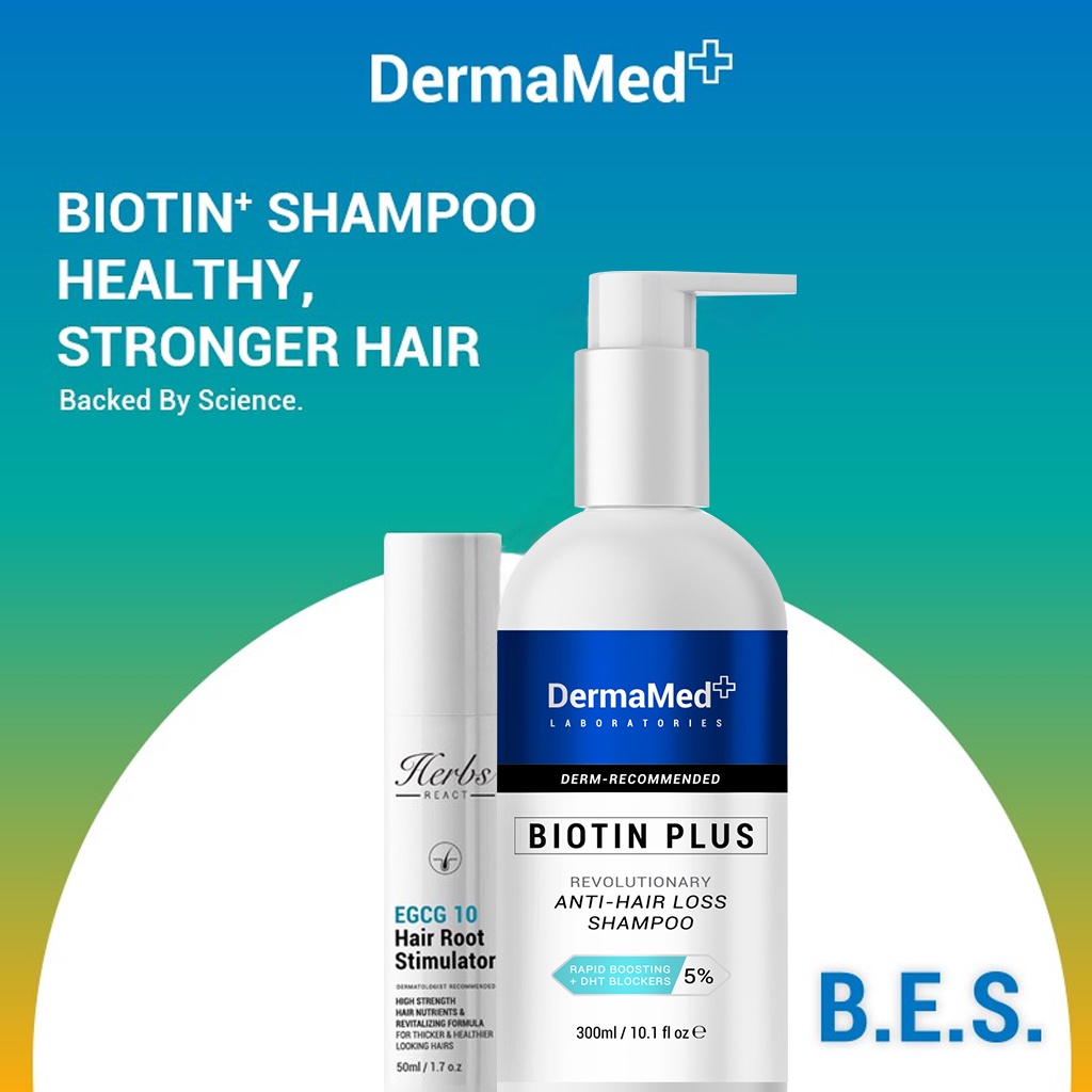Biotin PLUS ELIXIL 5% Hair Growth Caffeine, Ginseng Shampoo | hair loss,  Complete set options | Shopee Malaysia