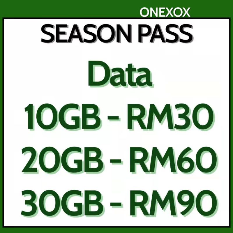 Buy Xox Data And Minutes Package Sm Seetracker Malaysia