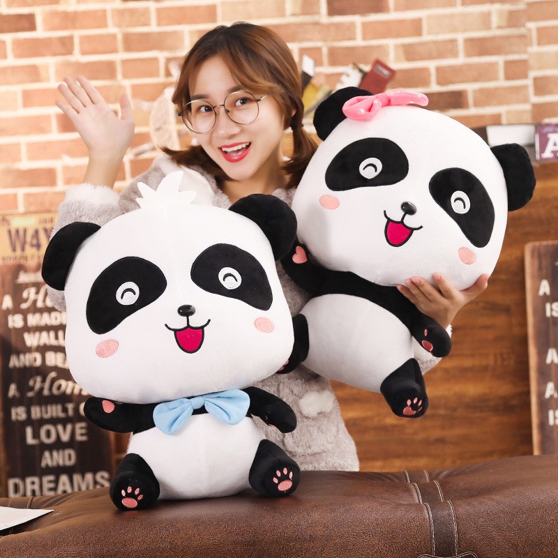 kawaii panda plush