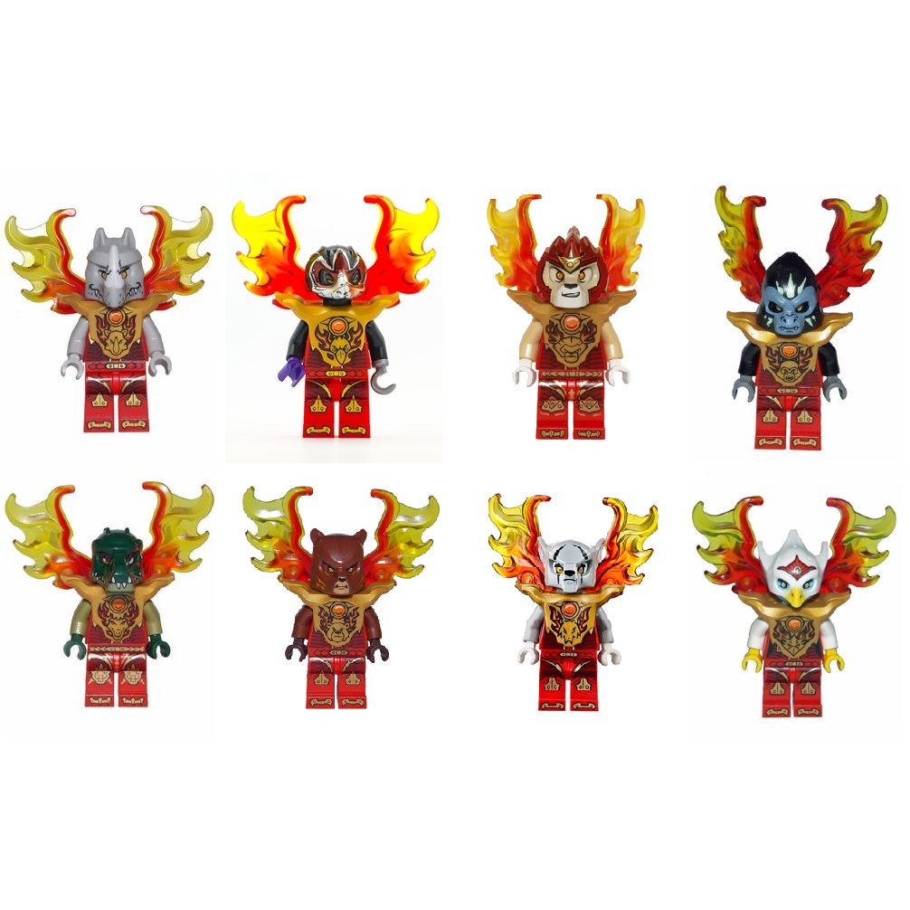 Lego Legends of Chima Armor Breastplate, Flame Wings 8 Tribes ...