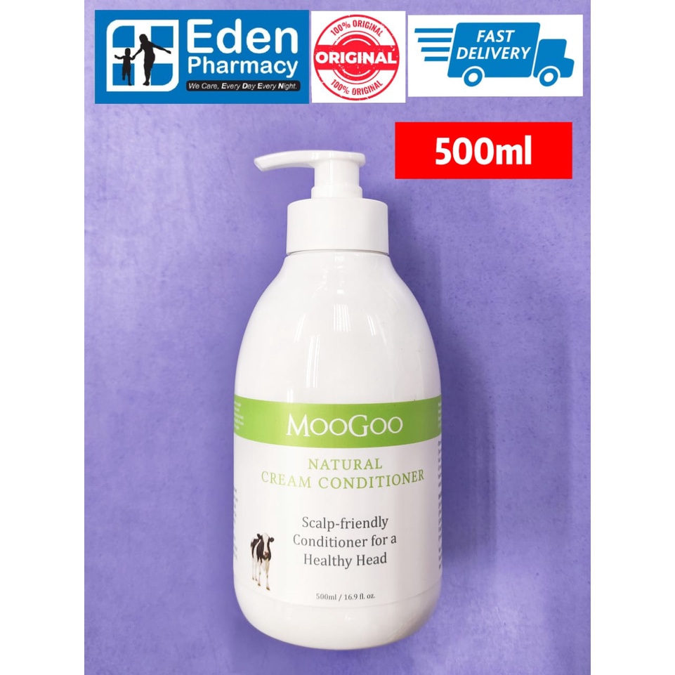MooGoo Natural Cream Conditioner ( 500ml ) Shopee Malaysia