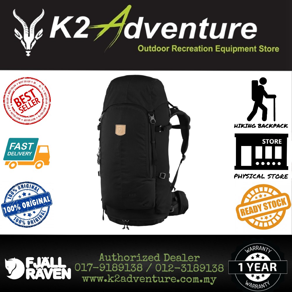 fjallraven keb 52 backpack review
