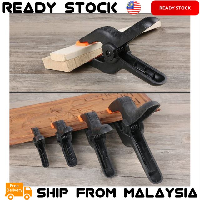 A Shape Clamp Grip Strong Carpenter Grip Klip Kayu Wood 