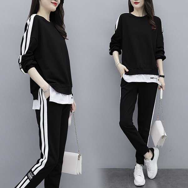 2pcs Individual Set Pakaian Kasual Wanita Pakai Baju 2pcs Individual Set Pakaian Kasual Wanita Pakai Baju