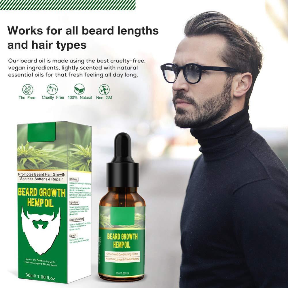 Natural Bread Hair Growth Oil Mustache Hemp Oil Conditioner