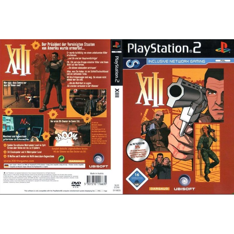 PS2 CD DVD GAMES (XIII) Shopee Malaysia