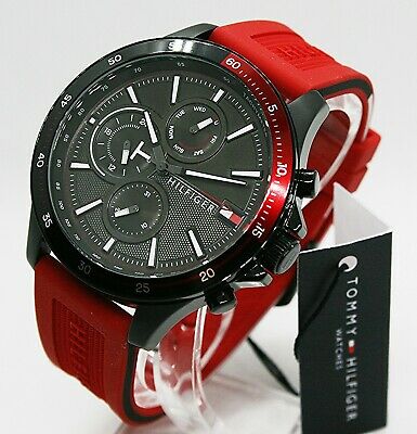 tommy hilfiger red watch