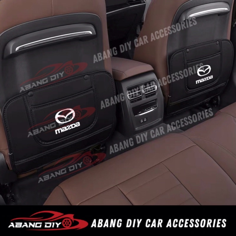Mazda CX5 / CX8 Rear Anti Kick Leather Mat Shopee Malaysia