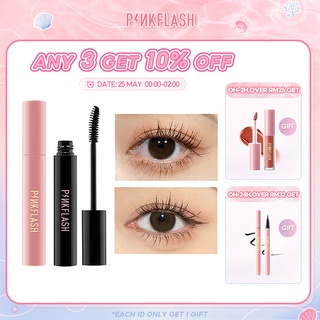 【Ready Stock 3 Days Delivery】Pinkflash OhMyWink Mascara Day And Night Lengthening Volume Waterproof Fiber Filled Silicone Wands