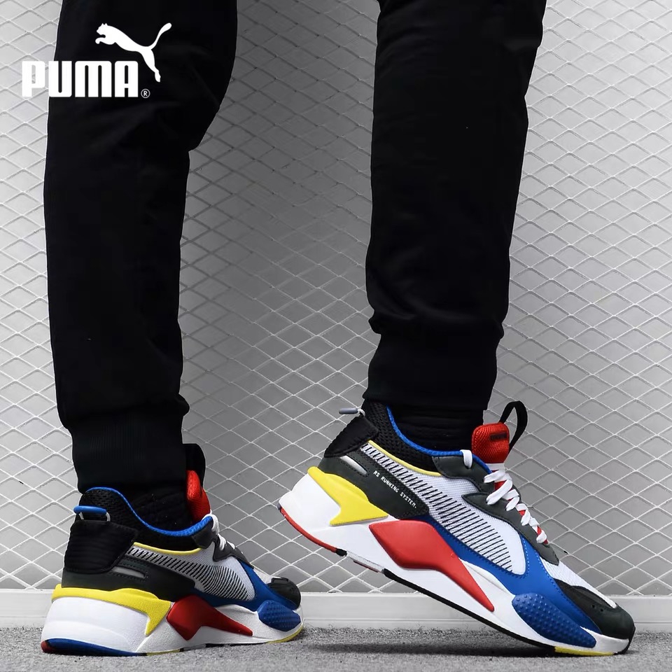 puma rs x transformers on feet