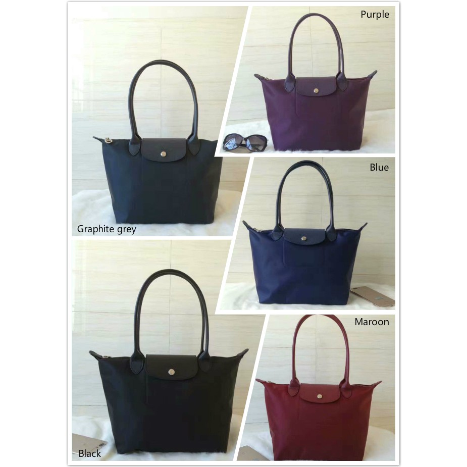 longchamp le pliage long handle