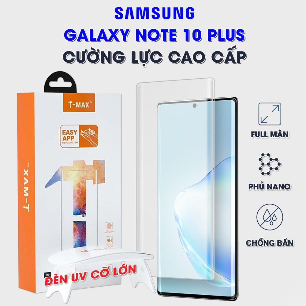 Strength Samsung Note 10 Plus full Screen UV Lamp Genuine TMax Paste