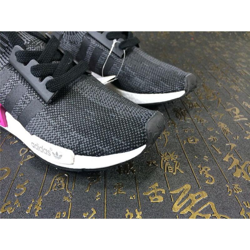 Adidas NMD R1 W PK 'Core BlackShock Pink' Adidas NMD R1 W PK 'Core BlackShock Pink'