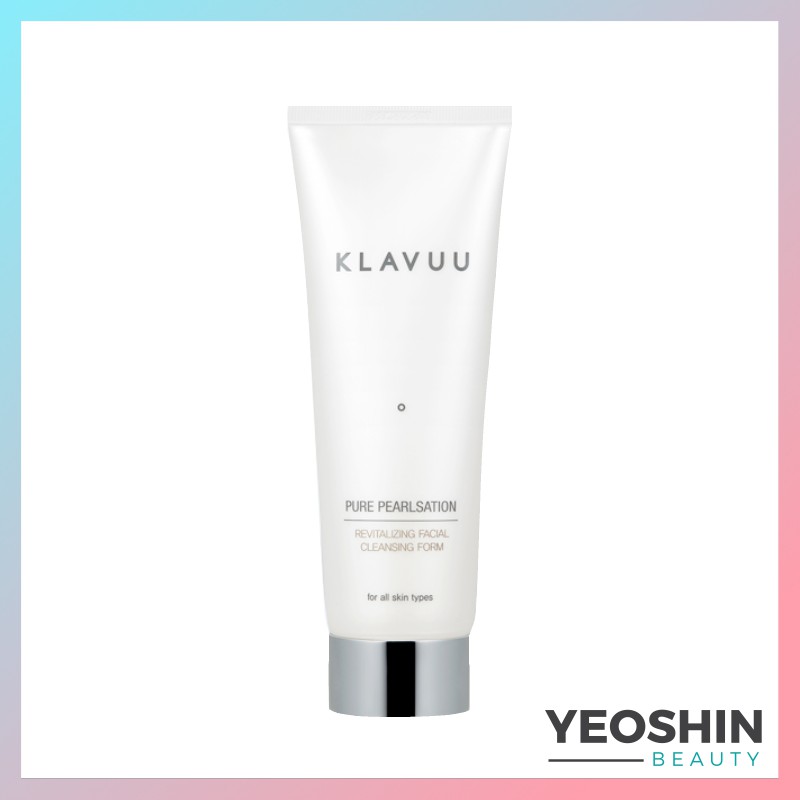 klavuu pure pearlsation revitalizing facial cleansing foam