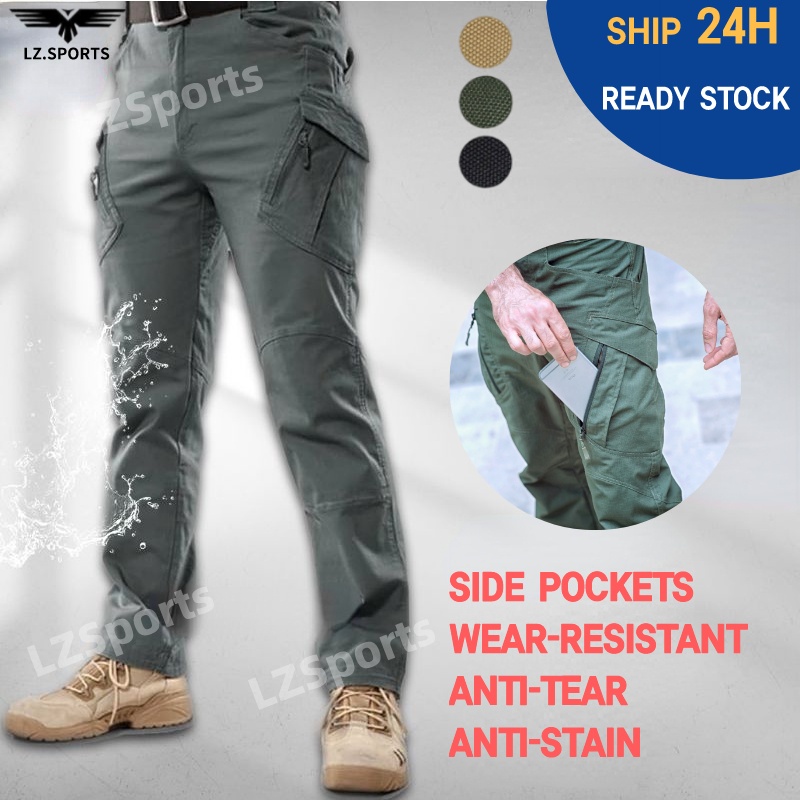 Ready stock IX9/IX7-S cargo pants men women tictical pants hiking pants ...