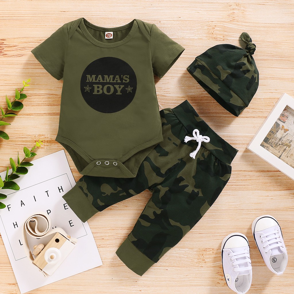 baby boy camo pants