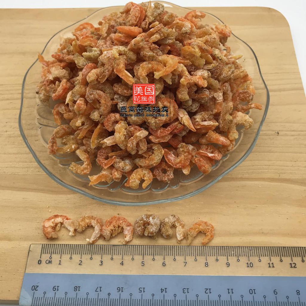 S Size 本地新鲜虾米 S Size Fresh Local Dried Shrimp / Segar Tempatan Udang Kering (100g) ReadyStock