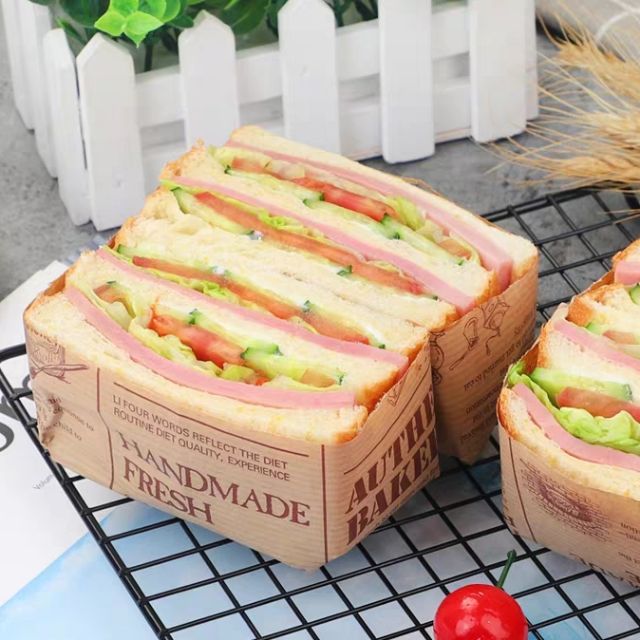 Download Sandwich Wrap paper bread blotting paper sandwich 100pcs (28x38cm) | Shopee Malaysia