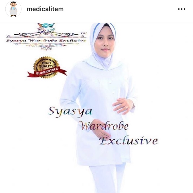 Baju Uniform Nurse Jururawat Preggy Mengandung Syasya Wardrobe 