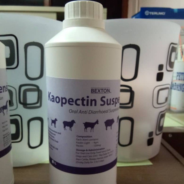 1 liter [Kaopec Suspension] Ubat Cirit Haiwan [Kucing 