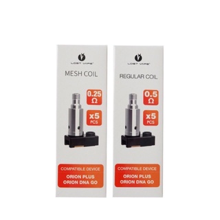 Buy Ready Stock Original Lost Vape Orion Plus Orion Q Pro Cartridge Orion Plus Q Pro Occ 0 25 0 5 1 0w 5pcs Per Pack Seetracker Malaysia