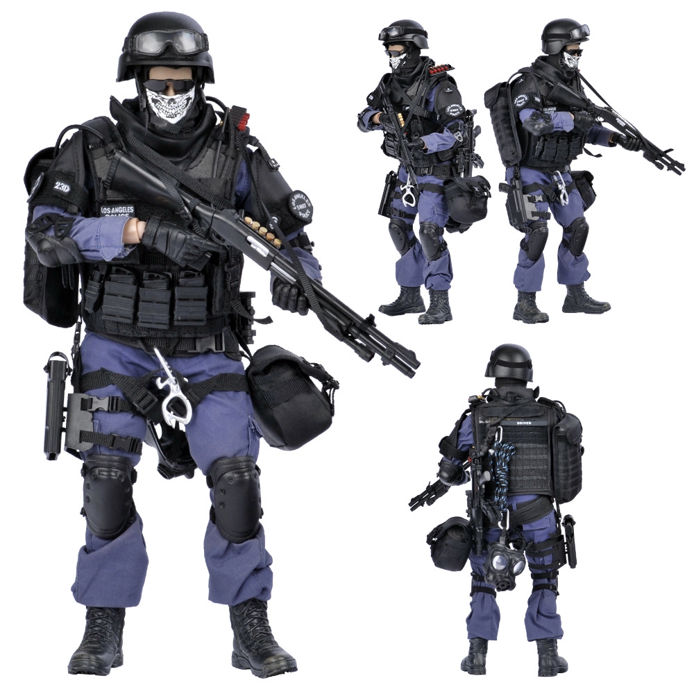 1 6 Scale Military Solider Figure Toy Set Collectable Us Swat Team Model Diy Clothes Doll Action Figure Gun Toy For Boys Shopee Malaysia - usa special weapons and tactics team roblox
