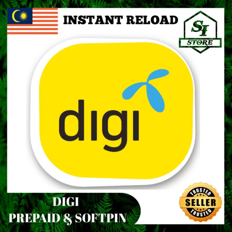 🔥TOPUP DIGI INSTANT DELIVERY🔥PREPAID u0026 PIN INSTANT RELOAD 