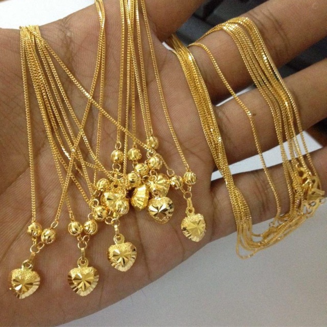 Rantai Leher Choker Emas 916 Tulen Shopee Malaysia