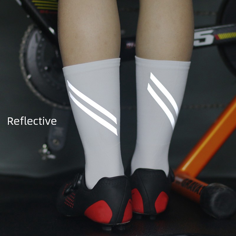 Unisex Professional Sport Cycling Socks Breathable Ankle Sport Sock Running Bike 
