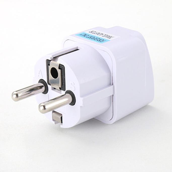 Universal Usa To Europe/Germany/Indonesia (Type E/F) Travel Charger Adapter Plug Shopee Malaysia