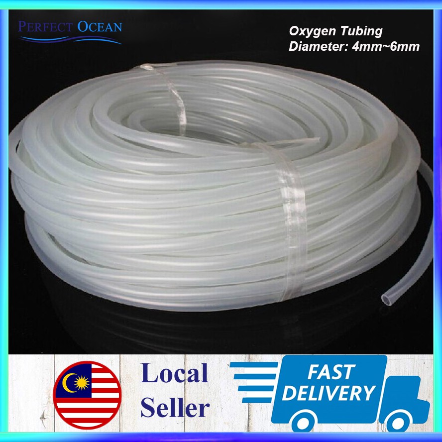 Oxygen Tubing Aquarium Soft Air Bubble Hose Tiub Oksigen Ikan 1 Meter Ready Stock Perfect Ocean Shopee Malaysia