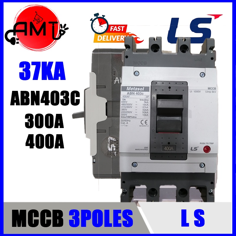 Ls 3p Mccb 37ka Abn403c 300a 400a Shopee Malaysia