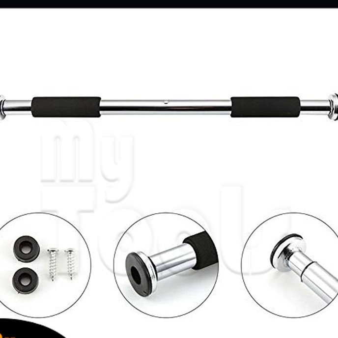 Iron Gym Pull Up Door Chin Up Bar Exercise Adjustable Bar Pintu