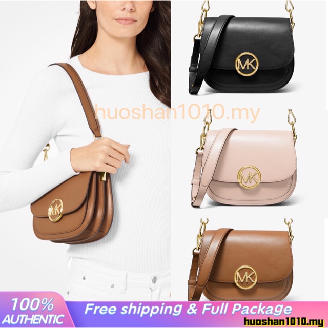 michael kors lillie saddle bag