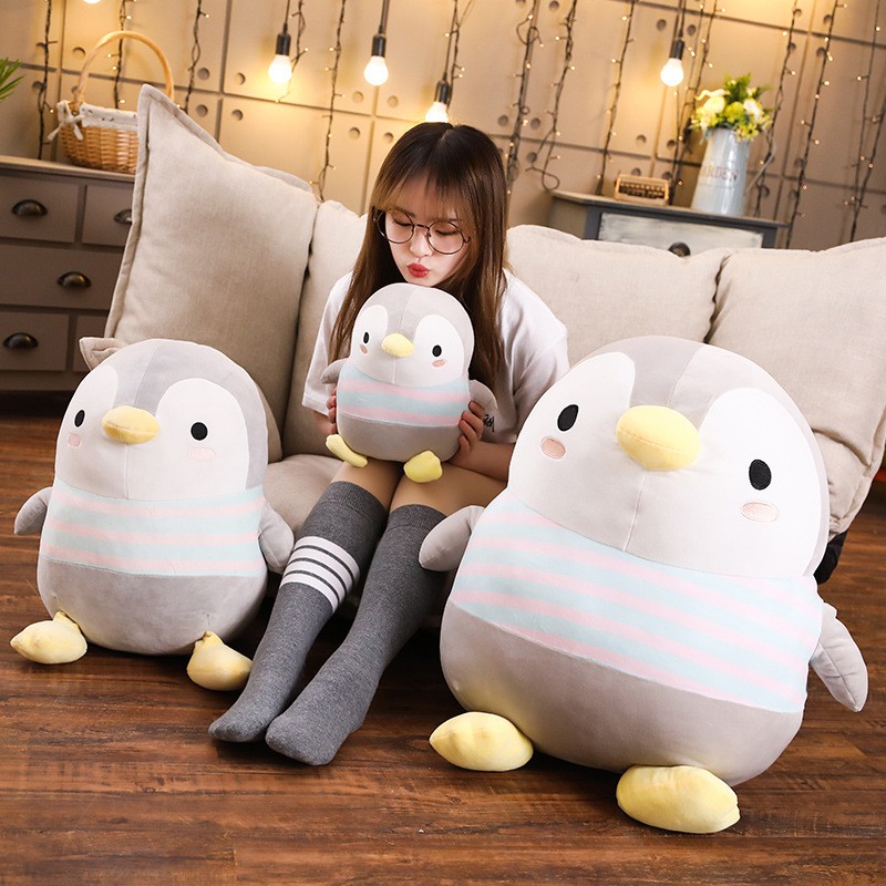 penguin stuffed animal big