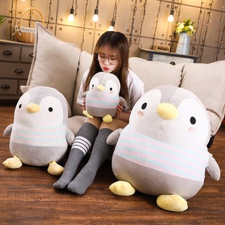 big penguin stuffed animal