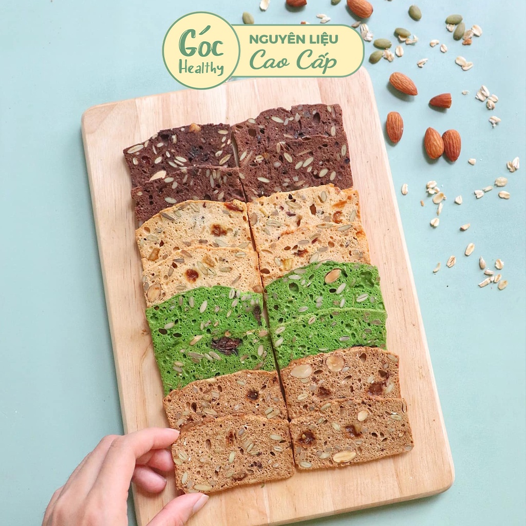 Combo 250g Granola + 250g Biscotti 4 flavors Healthy Corner - economical weight loss diet cereal