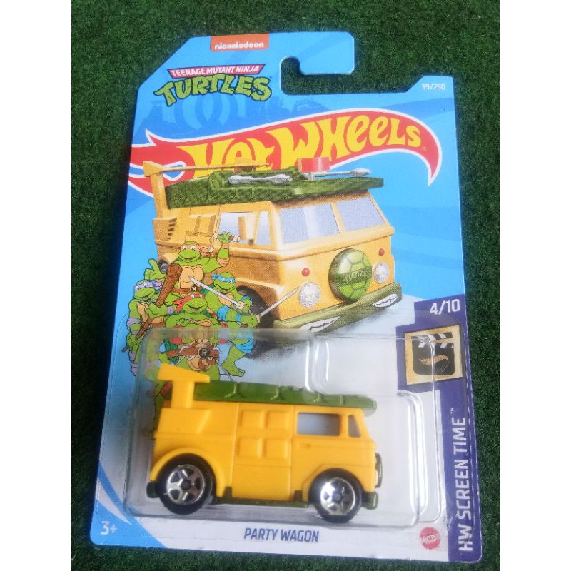 Hot Wheels 2021 Party Wagon Teenage Mutant Ninja Turtles Tmnt Hw Screen Time 039 250 Shopee Malaysia