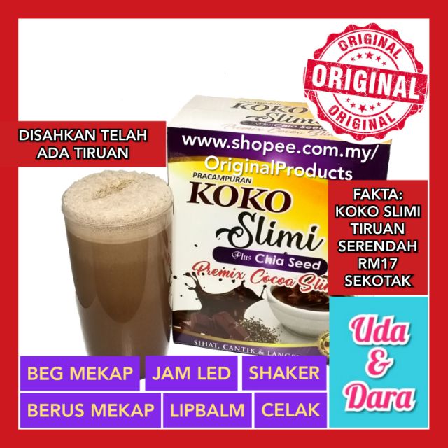 Original HQ™ Koko/Kopi Slimi Limited Edition Chia Seed 