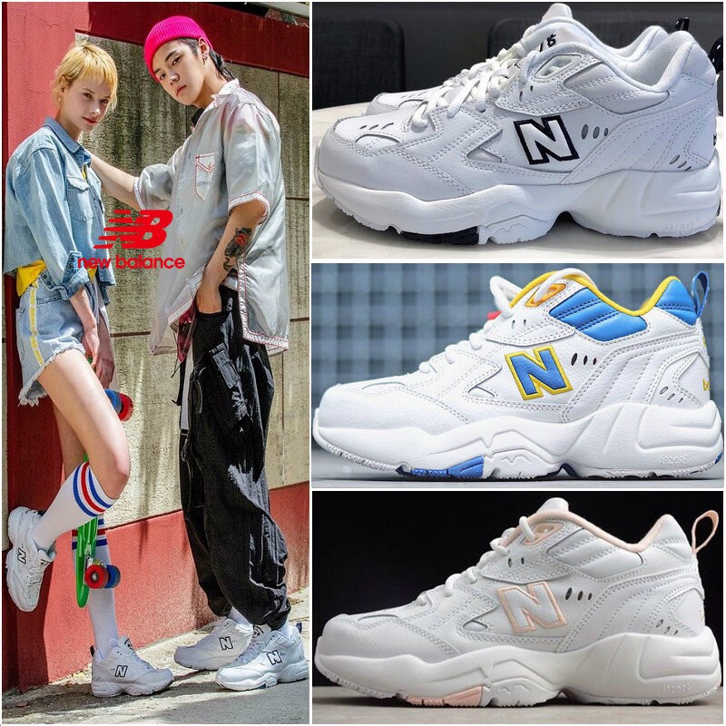 New balance NB 608 Lee Ji En with the same paragraph thick bottom sports  shoes | Shopee Malaysia
