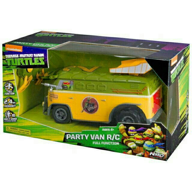 ninja turtle van toy
