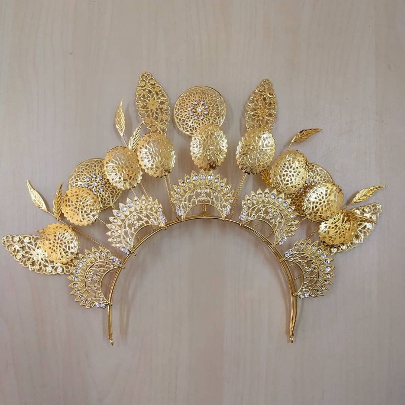 Sanggul Lintang Gold Tradisional Pengantin
