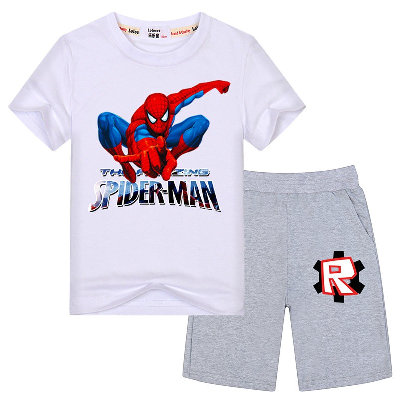 roblox spiderman t shirt